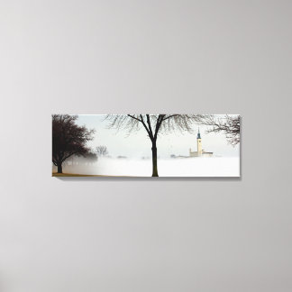 klubben Grosse Pointe Yacht, Lakeshore Drive... Canvastryck