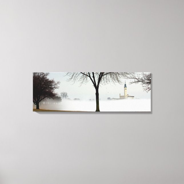 klubben Grosse Pointe Yacht, Lakeshore Drive... Canvastryck (Framsida)