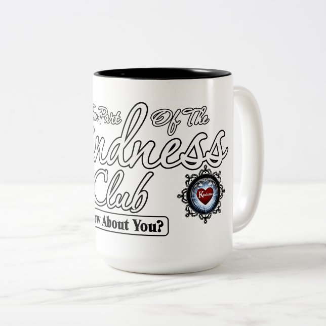 Klubben Kindness Två-Tonad Mugg (Framsida höger)