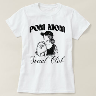 Klubben Kvinnor i Pommern Hund Social T Shirt