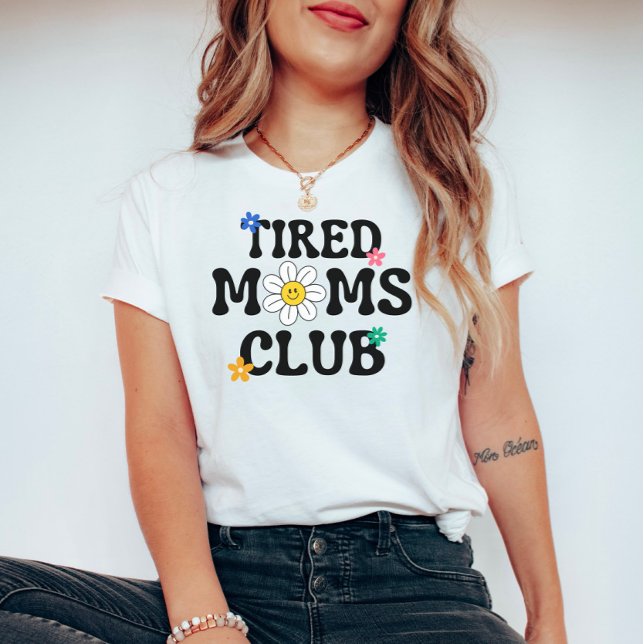 Klubben Mammor vid däck: Mors dag T Shirt (Skapare uppladdad)