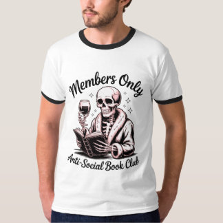 Klubben mot Social Bok T Shirt