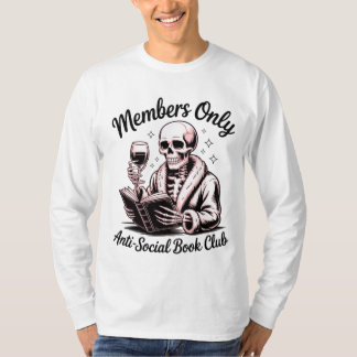 Klubben mot Social Bok T Shirt