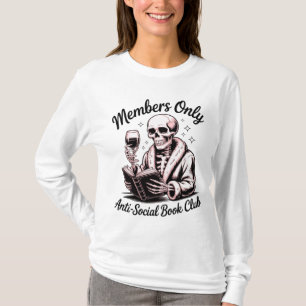 Klubben mot Social Bok T Shirt