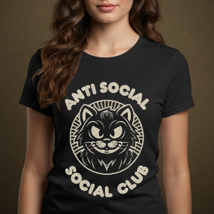 Klubben mot Social Social T Shirt