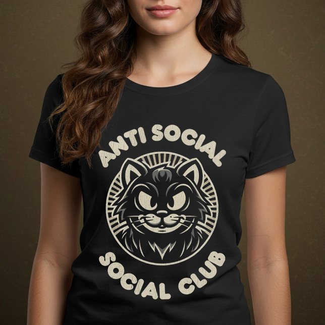 Klubben mot Social Social T Shirt (Skapare uppladdad)