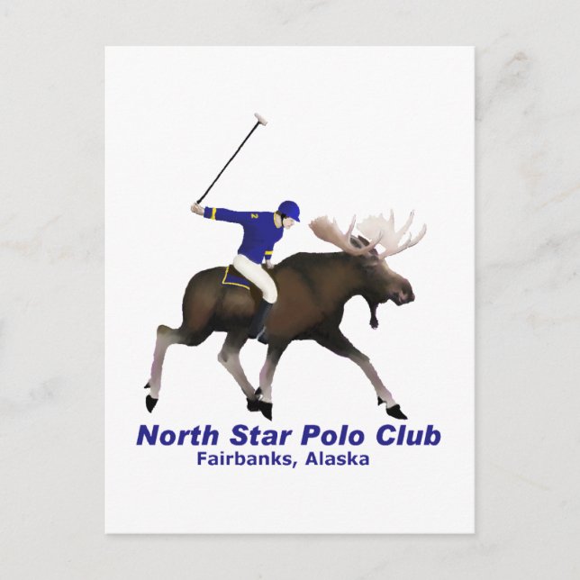 Klubben North Star Polo Vykort (Framsida)