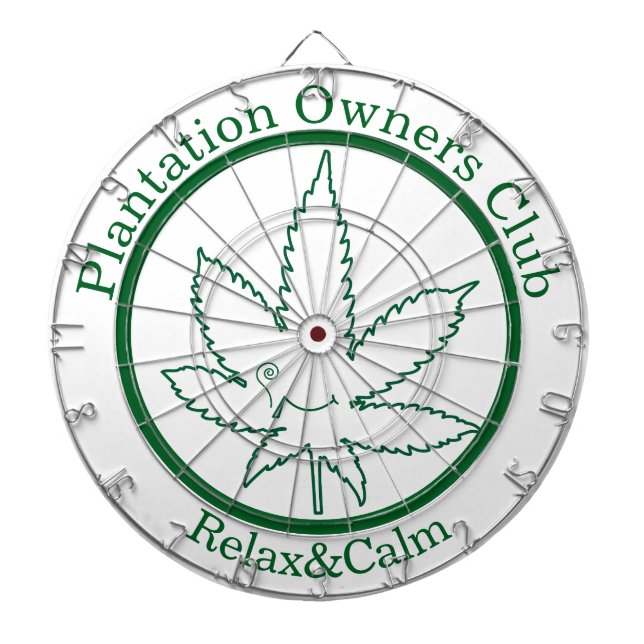 Klubben Platsägare - ledighet Darttavla (Framsidan)