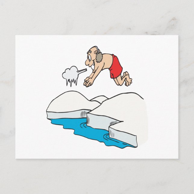 Klubben polar Bear Vykort (Framsida)