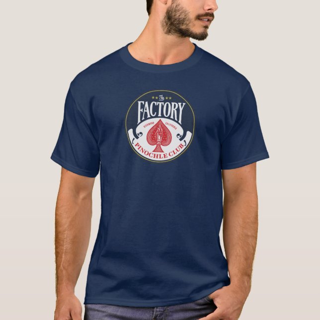 Klubben Pub Pinchole T Shirt (Framsida)