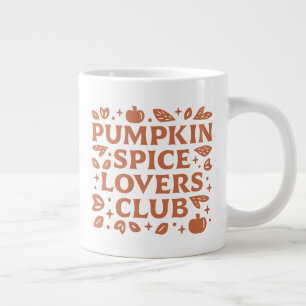 Klubben Pumpkin Spice Älskare Jumbo Mugg
