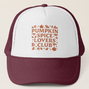 Klubben Pumpkin Spice Älskare Keps
