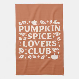 Klubben Pumpkin Spice Älskare Kökshandduk