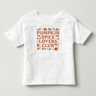 Klubben Pumpkin Spice Älskare T Shirt