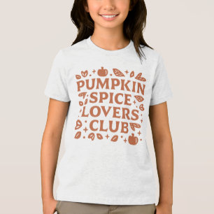 Klubben Pumpkin Spice Älskare T Shirt