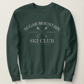 Klubben Sugar Mountain Ski, North Carolina T Shirt