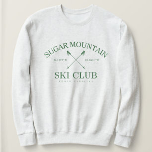 Klubben Sugar Mountain Ski, North Carolina T Shirt