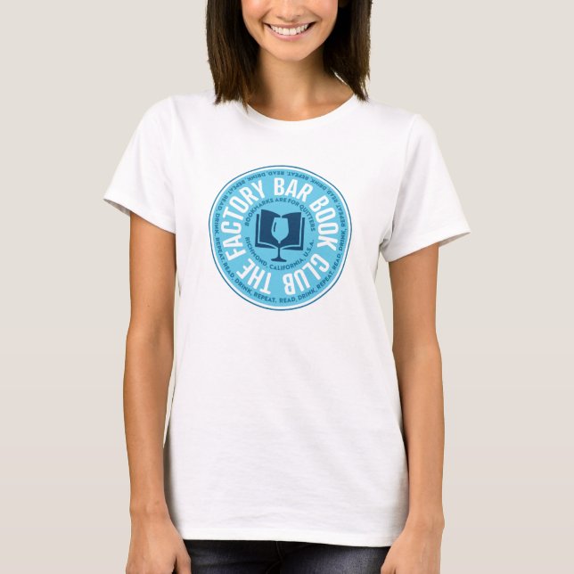 Klubben T-Shirt vid fabriken Pub Bok (Framsida)