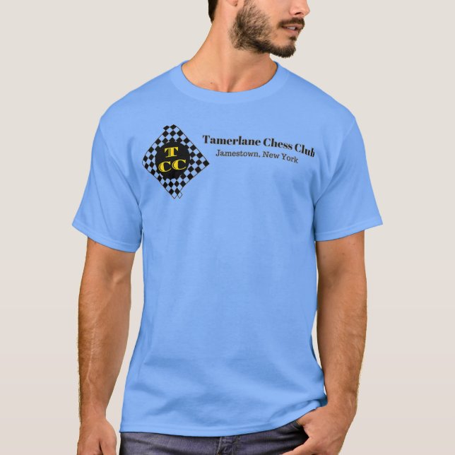 Klubben Tamerlane Chess T Shirt (Framsida)