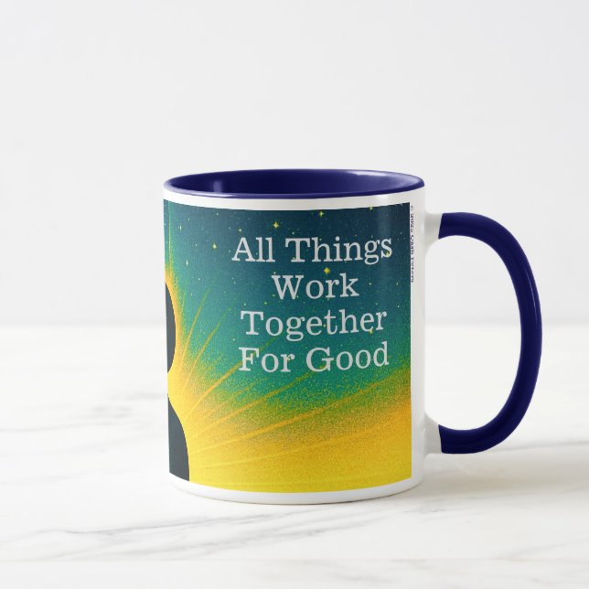 klubben "Upplysta varelser" 11 oz kaffe Mugg (Höger)