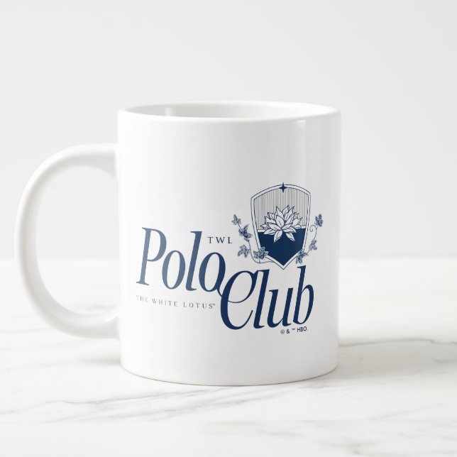 Klubben White Lotus Polo Jumbo Mugg (Vänster)
