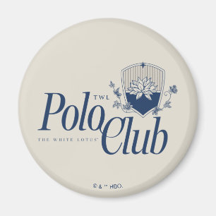 Klubben White Lotus Polo Magnet