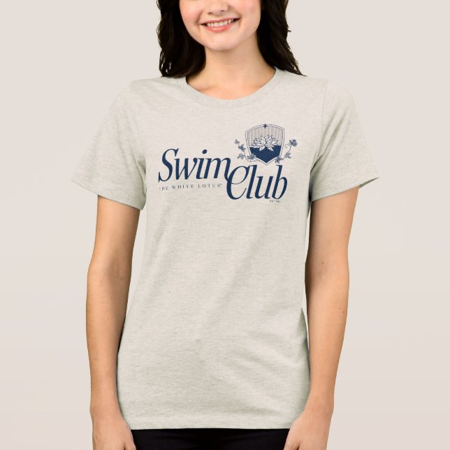 Klubben White Lotus Simma T Shirt (Framsida)