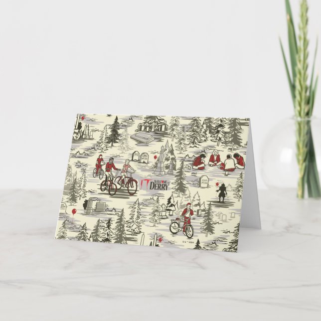 Klubbens förlorarkyrkogård Mönster Kort (Framsida)