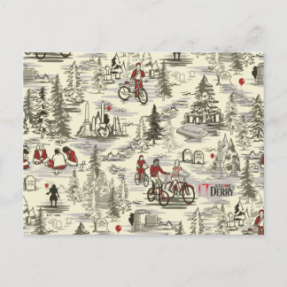 Klubbens förlorarkyrkogård Mönster Vykort