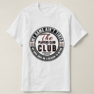Klubbens medlemskap för spelare har upphört t shirt