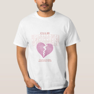 klubbens pulsbrutna t shirt