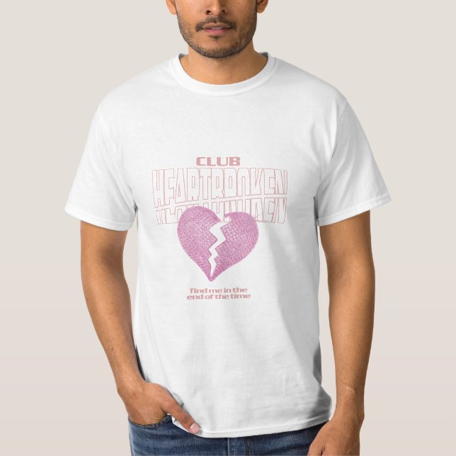 klubbens pulsbrutna t shirt (Framsida)