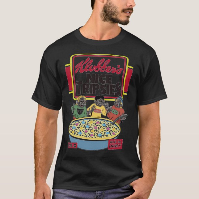 Klubbers Nice Tripsies Essential T Shirt (Framsida)