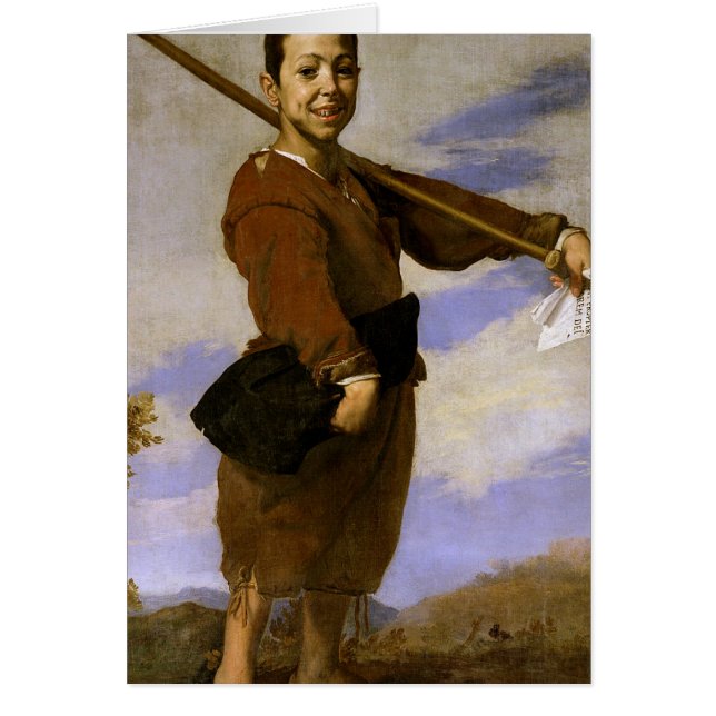 Klubbfoten, 1642 hälsningskort (Framsidan)