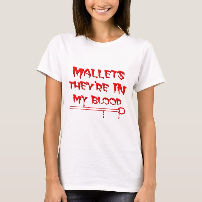 Klubbor I Mitt Blod T-shirt (Framsida)