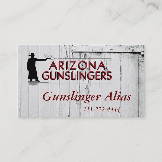 Klubbvisitkort på ladugårddörrbakgrund visitkort (Framsida)