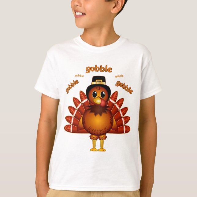 Kluckandekluckande Turkiet Tee (Framsida)