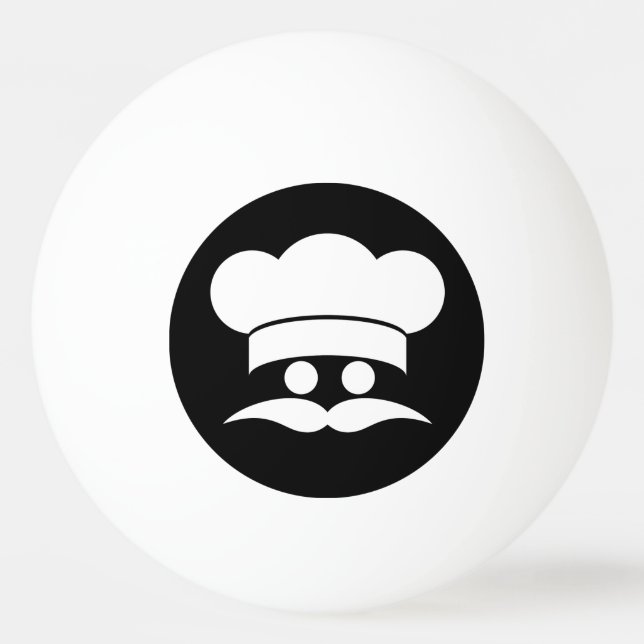 Klumpa ihop sig beställnings- färg för kocken & pingisboll (Framsidan)