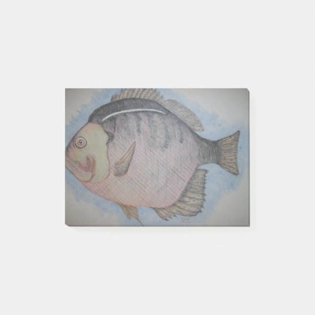 Klumpfisk Post-it Block (Framsida)