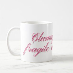 Klumpig runt bräcklig maskulinitet Rollig feminist Kaffemugg