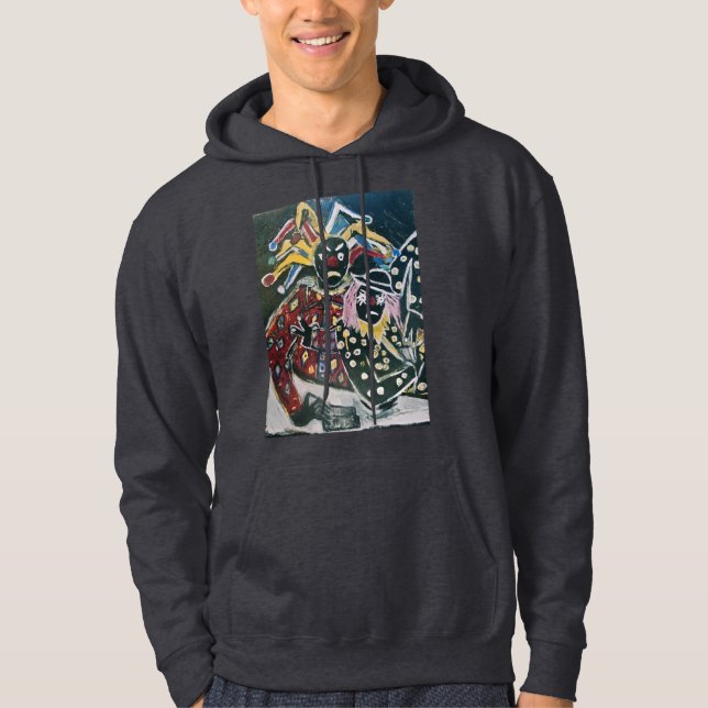 KLUNGEN OCH JESTER SWEATSHIRT MED LUVA (Framsida)
