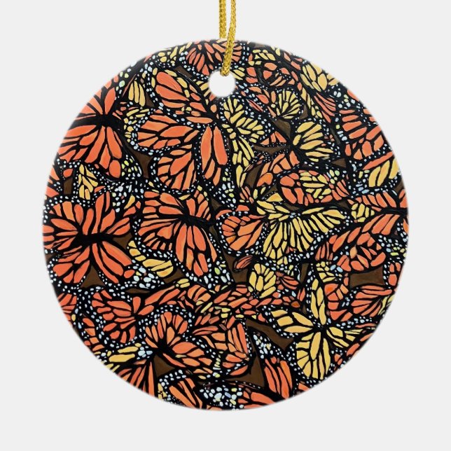 Klusterkluster Julgransprydnad Keramik (Framsidan)