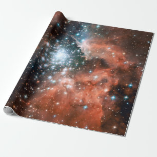 Klusterutrymmestyp för Giant Nebula Star Presentpapper