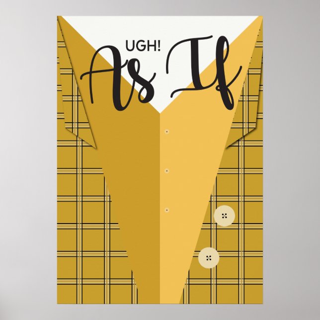 Klustlös minimalistisk Poster (Framsidan)