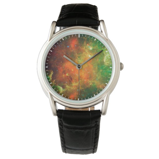 Klustrar av stjärnor i den nordamerikanska nebulan armbandsur (Framsida)