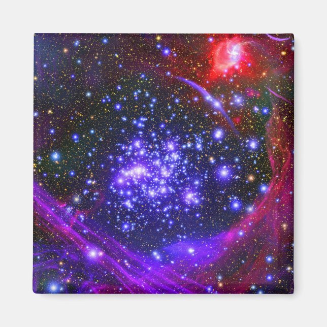 Klustret Arches-stjärnan i navet Magnet (Framsidan)