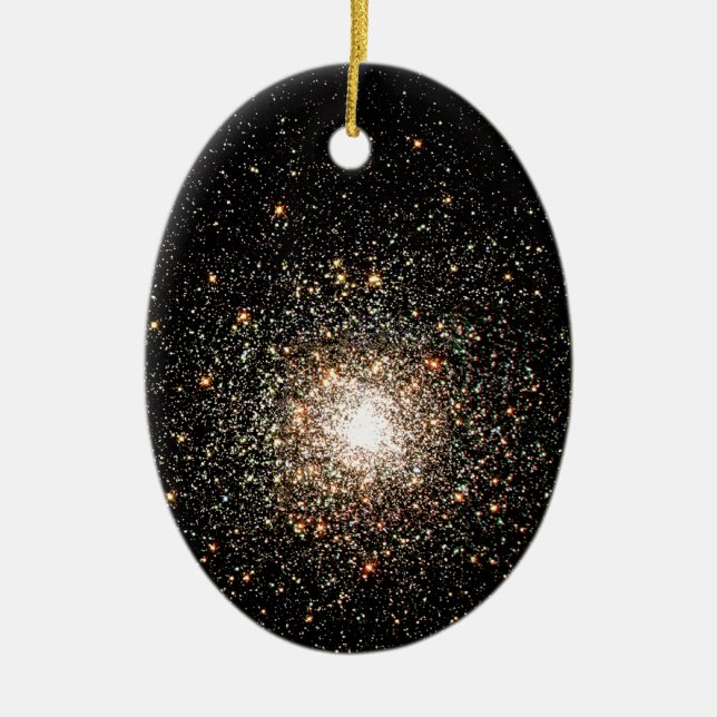 Klustret Milky Way Star Julgransprydnad Keramik (Framsidan)