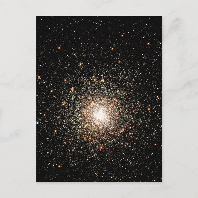 Klustret Milky Way Star Vykort (Framsida)