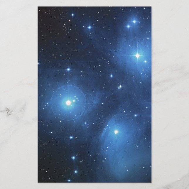 Klustret Pleiades-stjärnan (Framsida)