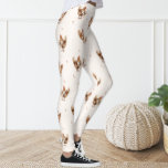 Klut Roligt Pastel Hen Chicken Leggings<br><div class="desc">Leggings adorned Chicken mönster.</div>